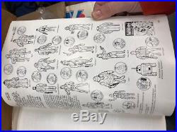 RARE 1986 Kenner Repro Art Book Star Wars Ewoks Droids Super Powers M. A. S. K NM