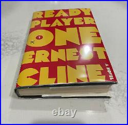 READY PLAYER ONE Signed by Ernest Cline Hardcover Book First Edition 1st Print