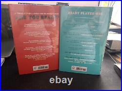 READY PLAYER ONE & TWO By ERNEST CLINE Numbered Lite Goldsboro signed 1/1 HB