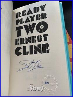 READY PLAYER ONE & TWO By ERNEST CLINE Numbered Lite Goldsboro signed 1/1 HB