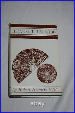 REVOLT IN 2100 Science Fiction Book Club ROBERT HEINLEIN, Hardback, 1965