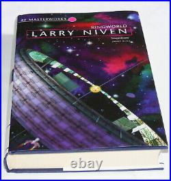 RINGWORLD, Larry Niven, Gollancz SF MASTERWORKS (2001 UK), hardcover + dj VGC