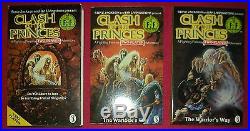 Rare 1980s Clash Of The Princes Book Player Fighting Fantasy Game Puffin Box Set
