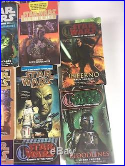Rare Star Wars Lot 38 ALL 1st Edition Paperback Books HTF Series Collection
