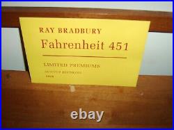 Ray Bradbury Numbered Edition Suntup Editions Fahrenheit 451 Brand New