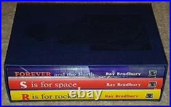 Ray Bradbury SIGNED R is For Rocket S Space Forever and the Earth (limited edn)