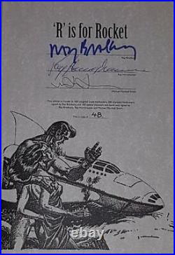 Ray Bradbury SIGNED R is For Rocket S Space Forever and the Earth (limited edn)