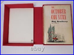 Ray Bradbury SIGNED The October Country A very good 1955 First Edition HC/DJ