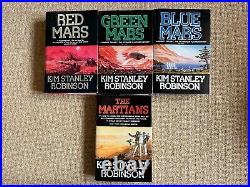 Red Mars, Green Mars, Blue Mars + The Martians, By Kim Stanley Robinson
