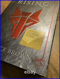 Red Rising by Pierce Brown Signed B&N Howler Special 1st/1st Hardcover HC Book 1
