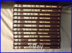 Robert A. Heinlein Heinlein Juvenile Series 12 books Virginia Edition
