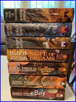 Robert Jordan Wheel of Time Complete 1st Edition Hardcover Set Books 1-14