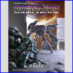 Robotech RPG NEW GENERATION SOURCEBOOK (Palladium Books, 2011) RARE! 96pgs
