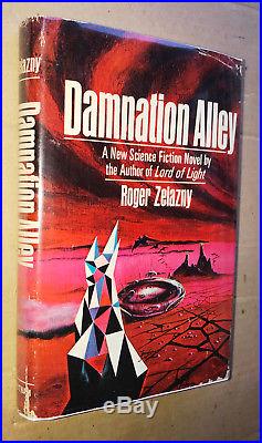 Roger ZELAZNY - Damnation Alley - 1969 1st Edition HC DJ - Not Book Club