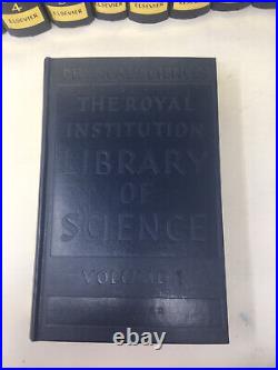 Royal Institution Library of Science Physical Sciences 10 Vol plus Index HB