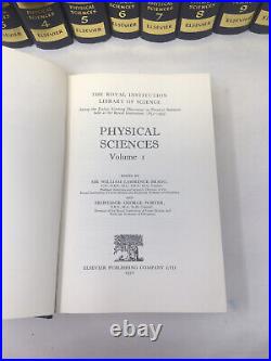 Royal Institution Library of Science Physical Sciences 10 Vol plus Index HB