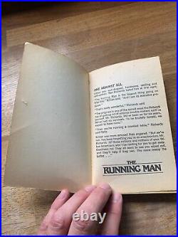 Running Man by Stephen (writing as Richard Bachman) Signet 1st edition Very Good