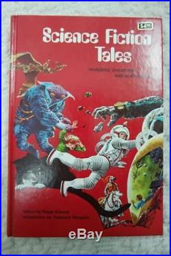 SCIENCE FICTION TALES by Roger Elwood hardcover book 1973 1st Edition OOP VGVC