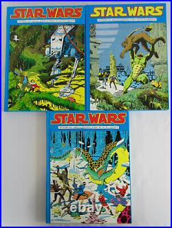 SIGNED 1991 Star Wars ARCHIE GOODWIN, AL WILLIAMSON 3 Vol Set Comic Strip Book