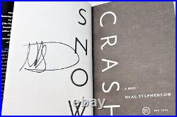 SIGNED 1ST PRINT? Snow Crash Deluxe Edition by Neal Stephenson