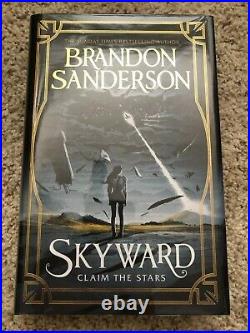 SIGNED, LIMITED Skyward by Brandon Sanderson, UK 1st/1st Hardcover /150