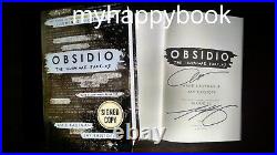 SIGNED Obsidio, The Illuminae Files by Jay Kristoff and Amie Kaufman autographed