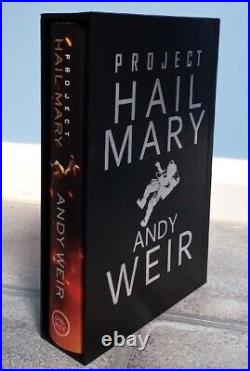 SIGNED Project Hail Mary Andy Weir 1st Edition First Print Slipcased The Martian