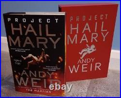 SIGNED Project Hail Mary, by Andy Weir, 1st Edition, First Print (The Martian)