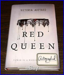 SIGNED Red Queen Book One 1st/1st VICTORIA AVEYARD