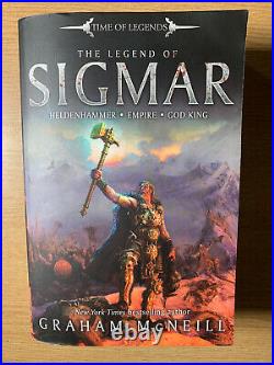 SIGNED The Legend of Sigmar book Autographed by Graham McNeill (Paperback, 2012)