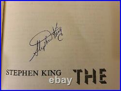 SIGNED The Stand 1978 Stephen King Doubleday Hardcover Book DJ Mylar First T45