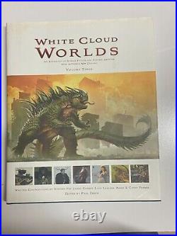 SIGNED White Cloud Worlds Volume 3, Hardcover Science Fiction & Fantasy Art