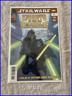STAR WARS Knights Of The Old Republic Comic Book Lot 0-50 Complete Run