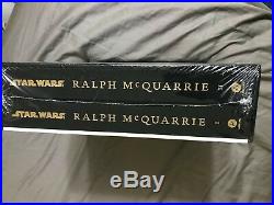 STAR WARS Ralph McQuarrie Art of Hard Cover Book Set NEW! SEALED