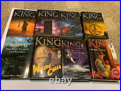 STEPHEN KING DARK TOWER NOVEL BOOK HARDCOVER lot set collection I II III IV +++