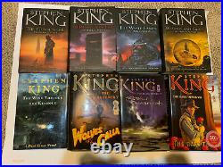 STEPHEN KING DARK TOWER NOVEL BOOK HARDCOVER lot set collection I II III IV +++