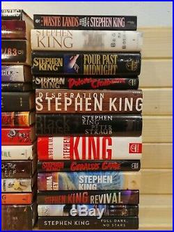 STEPHEN KING Lot of 25 Hardcover & PB Books Horror CELL Cujo TOMMYKNOCKERS