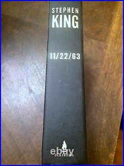 STEPHEN KING SIGNED 11/22/63 BOOK PRESIDENT JFK assassination Kennedy JSA COA