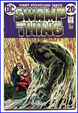 SWAMP THING #1 1st issue-Key-DC Comic Book 1972 vg+