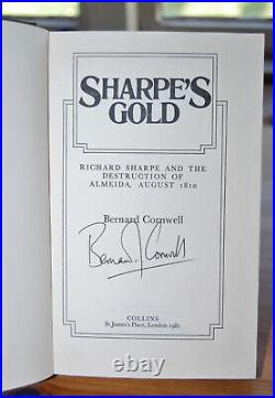 Sharpe's Gold by Bernard Cornwell SIGNED UK First Edition, First Printing (1981)