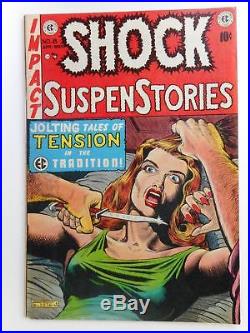 Shock Suspenstories #8 F- 5.5 (ec 1952 Series) Beautiful Book. Frazetta Art