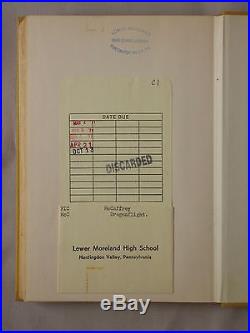 Signed 1st Ed DRAGONFLIGHT Anne McCaffrey HC/DJ 1969 WALKER PERN BOOK
