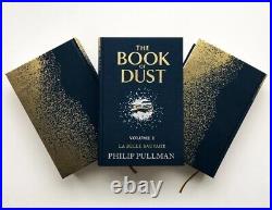 Signed The Book Of Dust Philip Pullman Numbered Slipcase La Belle Sauvage UK HB