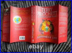 Signed stamped SCIENCE OF DISCWORLD 4 JUDGEMENT DAY by TERRY PRATCHETT