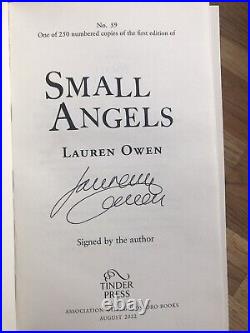 Small Angels by Lauren Owen SIGNED GOLDSBORO NUMBERED EDITION. NEW