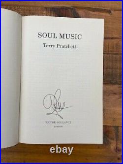 Soul Music Terry Pratchett Signed 1st Edition Hardback