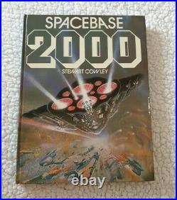 Spacebase 2000 Hardback Sci-Fi Book By Stewart Cowley (Hamlyn, 1984)