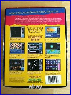 Star Control II 2 PC DOS All Contents but Manual EXTRAS Large Starmap Hint Book