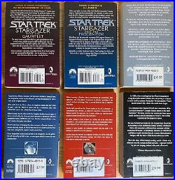 Star Trek Stargazer Book 1 2 3 4 5 6 Collection by Michael Jan Friedman