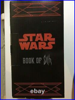 Star WarsBook Of SithSecrets From The Dark SideVault/ Holocron CaseRareNew